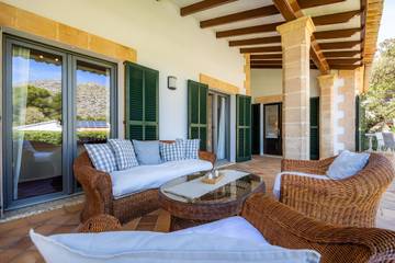 Ferienhaus in Cala Sant Vicenc, Pollença für 6 