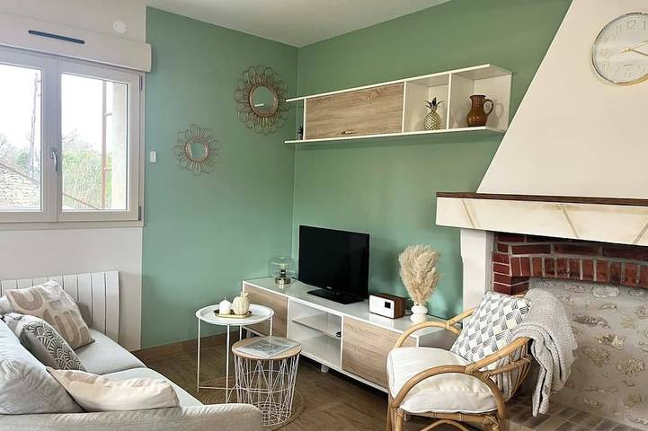 Maison de vacances pour 5 personnes, avec jardin