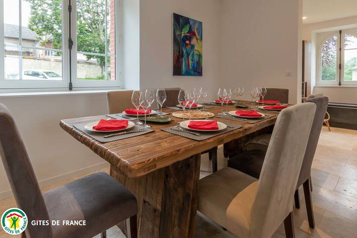 Gîte für 8 Personen, mit Terrasse und Garten sowie Pool in Grand Est - 3