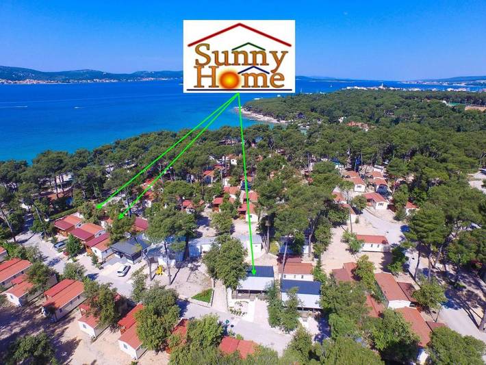 Kemping dla 5 osób, z ogród i widok, Dla rodziny w Biograd na Moru