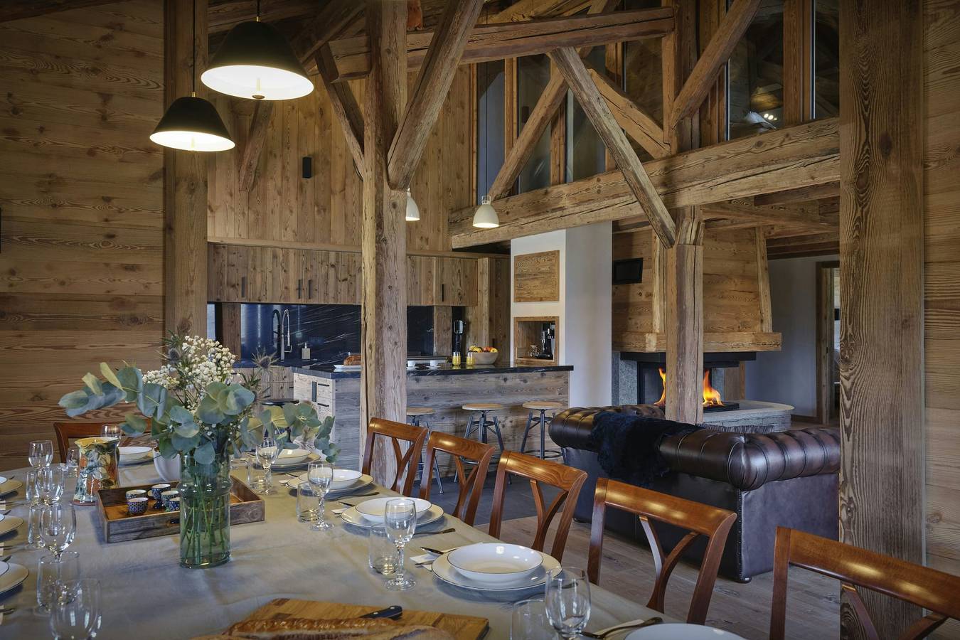 Alpine chalet for 11 with sauna, hot tub and gym - Ovo Network in Cordon, Pays du Mont-Blanc