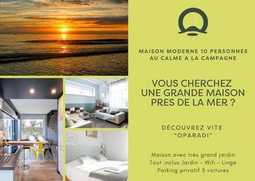 Location de vacances pour 10 personnes, avec jardin et jacuzzi à Belle-et-Houllefort