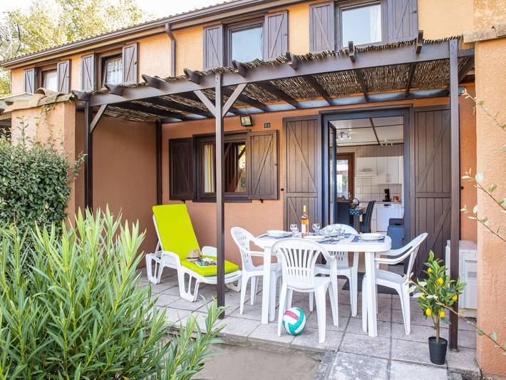 Maison de plage confortable aux Tamaris in Portiragnes Plage, Portiragnes