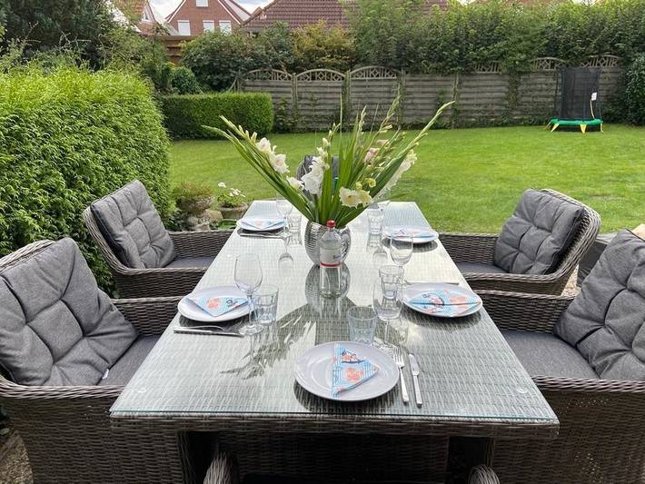 Luxus-Ferienhaus für 6 Personen, mit Terrasse und Garten