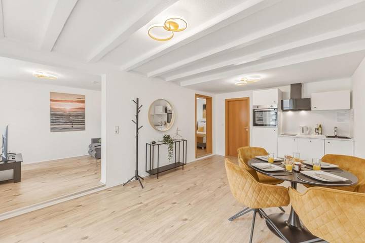 Ferienwohnung für 3 Personen, mit Terrasse