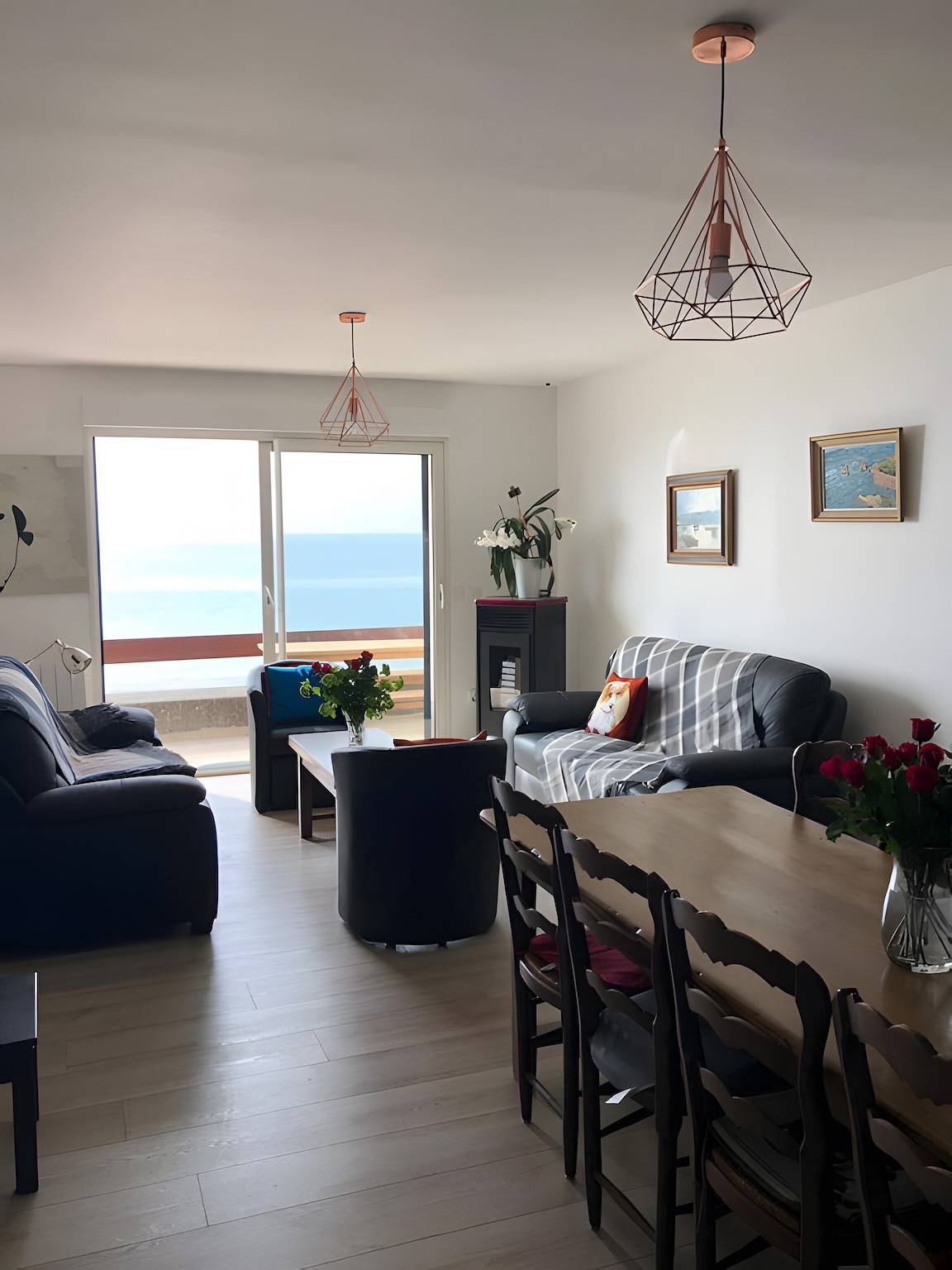 Gîte de la mer, une vue imprenable en face de la plage. in Saint-Martin de Bréhal, Bréhal