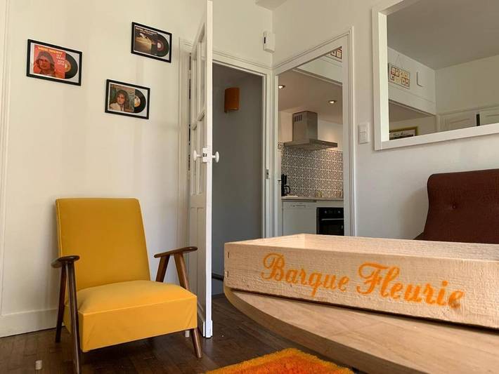 Appartement de vacances pour 4 personnes, avec jardin