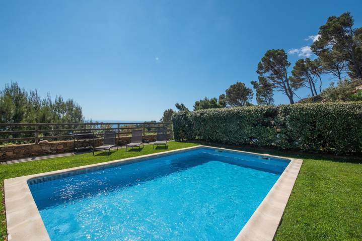 Maison de vacances pour 8 personnes, avec balcon et jardin sur la Costa Brava