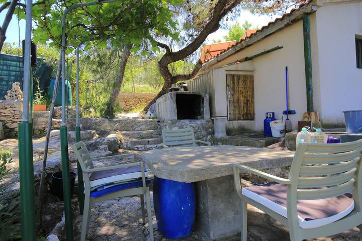 2-Zimmer-Haus mit Terrasse und Meerblick Bucht Ducac, Brac in Postira, Brac
