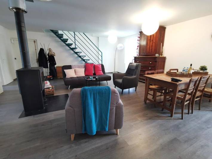 Appartement de vacances pour 8 personnes, avec jardin et vue
