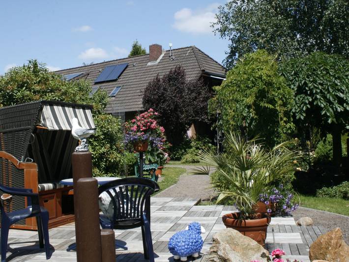 Ferienwohnung für 4 Personen, mit Garten und Terrasse in Wiesmoor