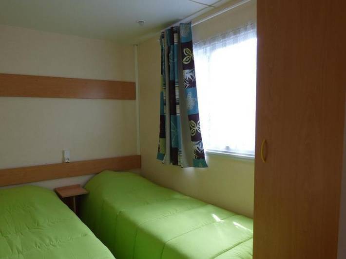 Camping Le Merval - Mobilheim 4 personen - Eco 2 Schlafzimmer in Puyravault (Vendée), Fontenay-le-Comte