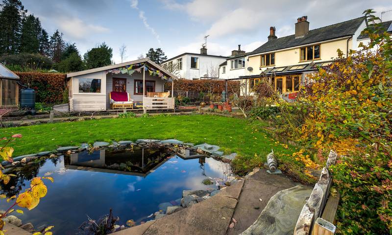 Cottage for 4 people, with garden, with pets in Portinscale