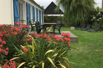 Gîte pour 8 personnes, avec terrasse et jardin, animaux acceptés dans Pénerf