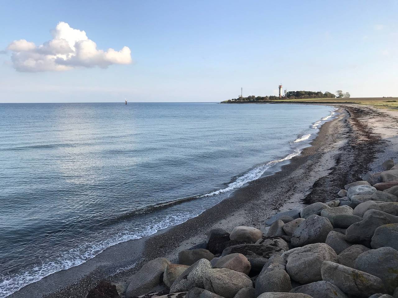 Leuchttürmchen in Marienleuchte, Fehmarn