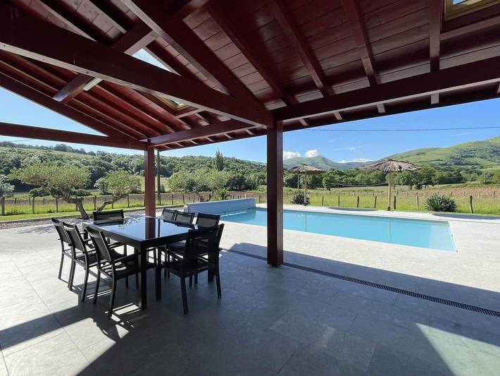 Gîte pour 12 personnes, avec piscine et jardin à Juxue - 4