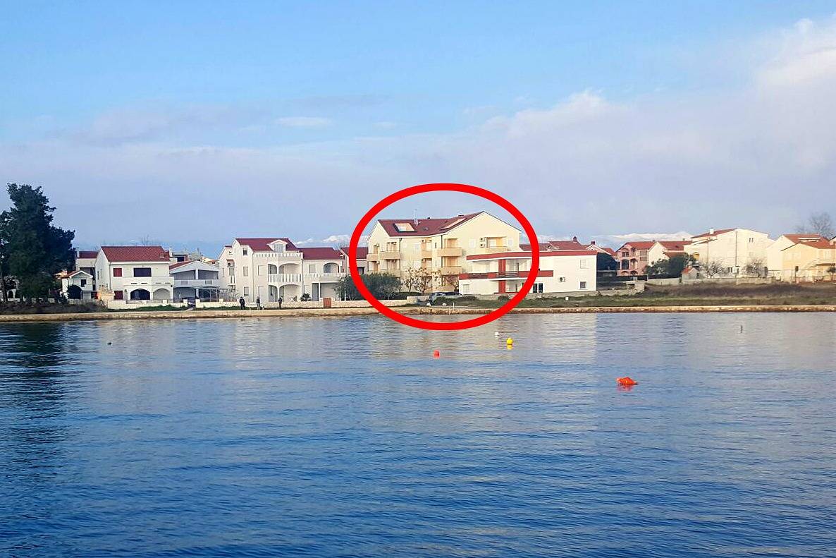 Entire apartment, Studio flat with balcony and sea view Privlaka (Zadar) As-14816-a in Privlaka, Zadar
