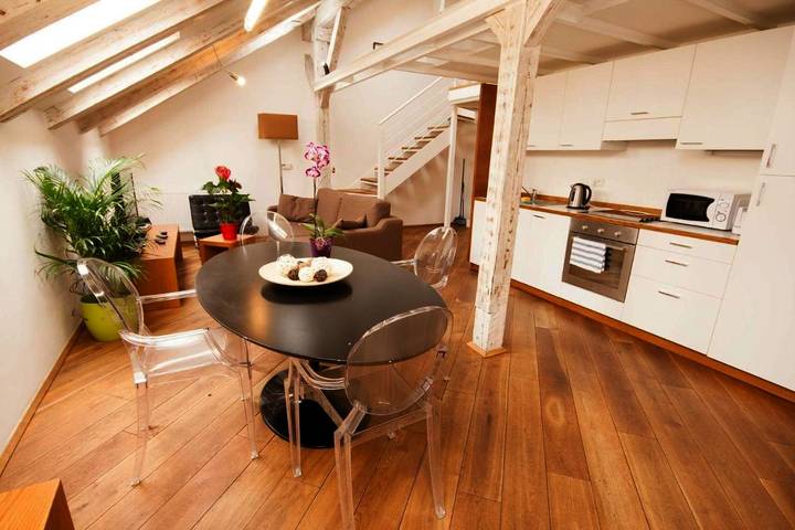 Loft dla 6 osób, z Widok w Praga