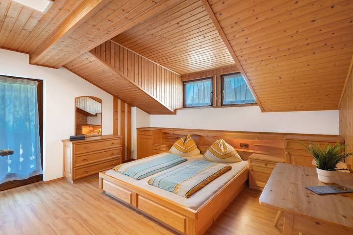 Location de vacances pour 2 personnes, avec balcon et jardin dans le Sud-Tyrol