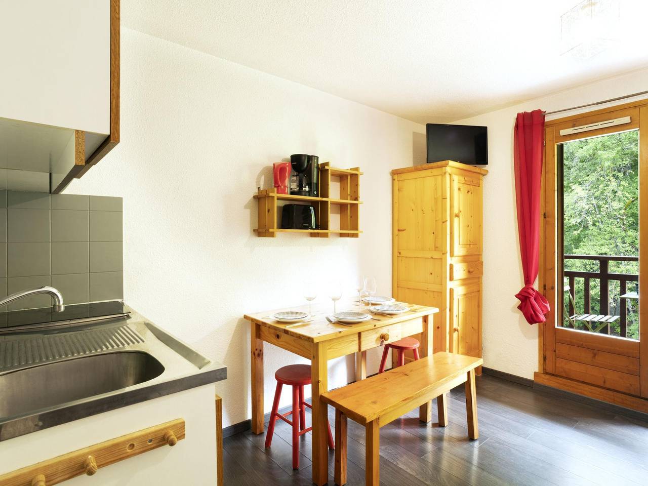 Geheel appartement, La Résidence la Piste - Appartement 1 kamers 4 personen (4) in Saint-Gervais-les-Bains, Pays du Mont-Blanc