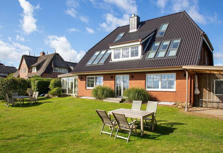 Ganze Wohnung, Paradies: Traumhafte Wohnung für Ihren Urlaub auf Amrum - Blick aufs Wattenmeer in Nebel, Amrum