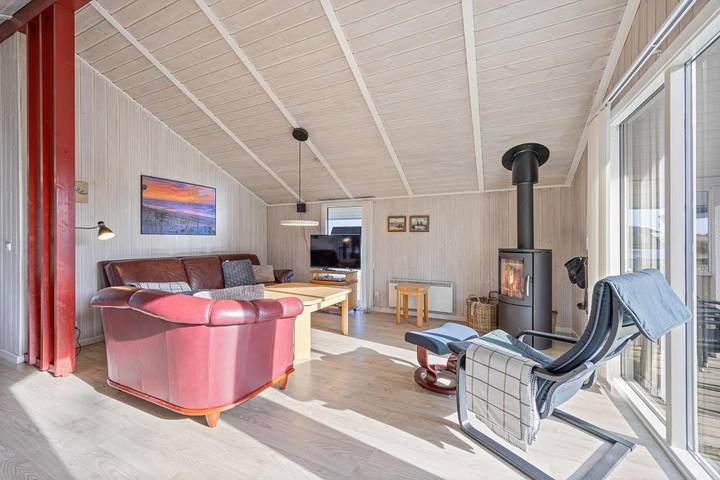 Hyggeliges Ferienhaus mit Spielhaus für eure Kinder in Skodbjerge, Haurvig