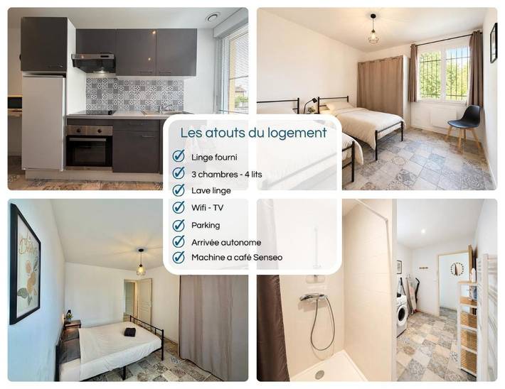 Location de vacances pour 6 personnes, avec Terrasse à Molières - 2