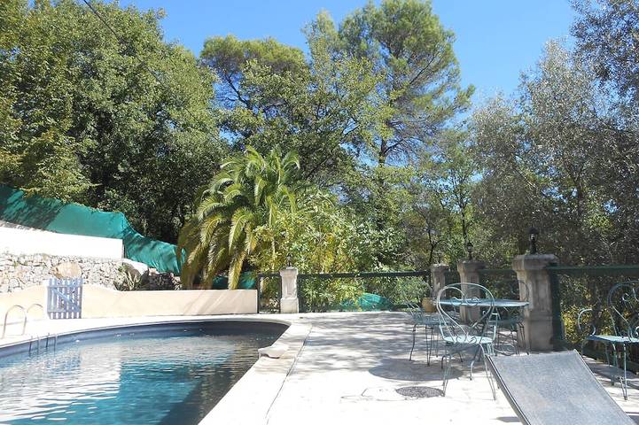 Villa pour 7 personnes, avec balcon, animaux acceptés à Tourrettes-sur-Loup