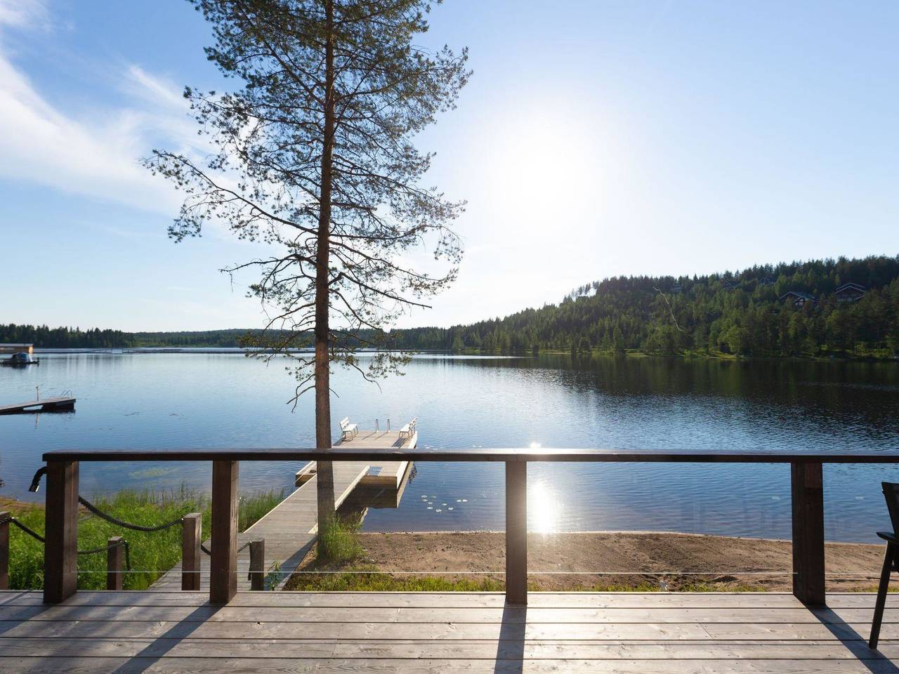 Villa uggo in Ukkohalla, Kainuu