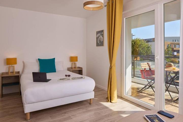 Appart’hôtel pour 6 personnes, avec terrasse et jardin, animaux acceptés