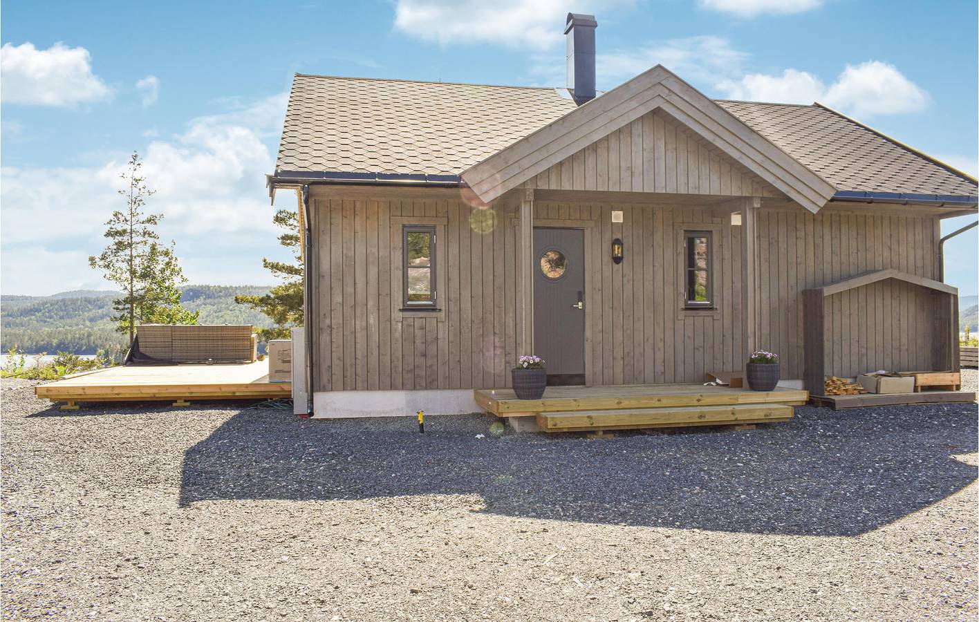 Feriehus for 7 personer med utsikt in Drangedal 