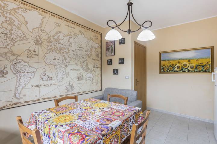 Hel lägenhet, Apartment 'Casa in Complesso Sonia' with Private Terrace in Santa Teresa di Riva, Messina provins