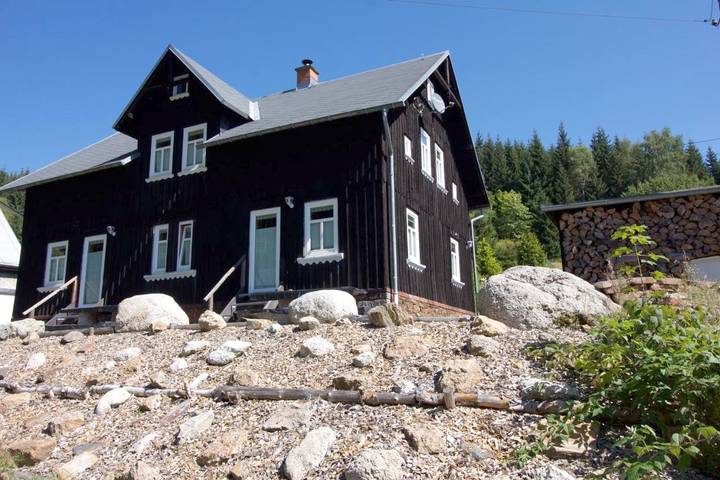 Vakantiewoning voor 6 personen, met uitzicht en tuin in Klingenthal