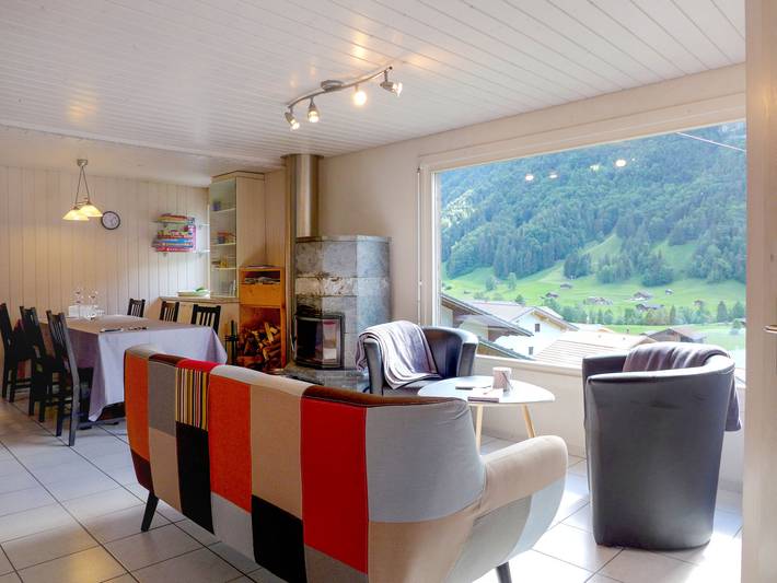 Ferienhaus für 6 Personen, mit Terrasse und Ausblick in der Schweiz - 4