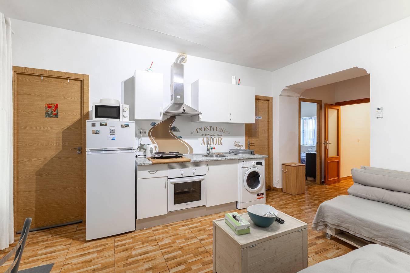 Ferienhaus „Sol y Luna“ mit Gemeinschaftspool und Wlan in Manzaneque, Toledo Provinz
