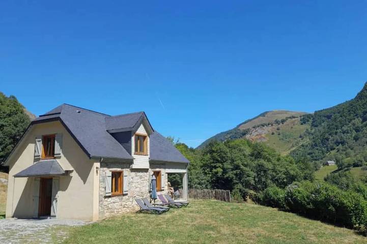 Maison de vacances pour 10 personnes, avec balcon et jardin