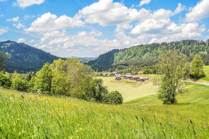 Chalet für 4 Personen, mit Garten und Ausblick sowie Sauna, mit Haustier in Jungholz - 3