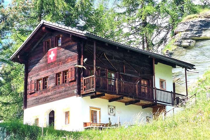 Chalet für 7 Personen, mit Garten, mit Haustier in Evolène