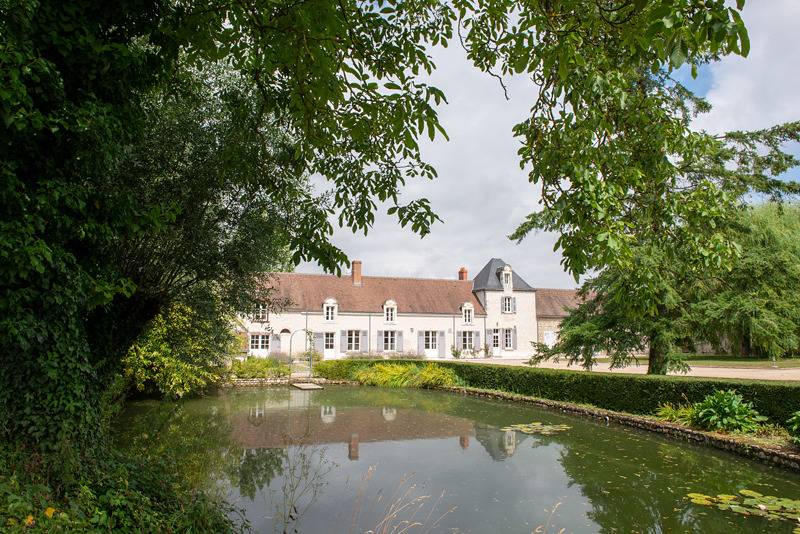 Manoir de Bourgneuf, près de Chambord in Lailly-en-Val, Sologne