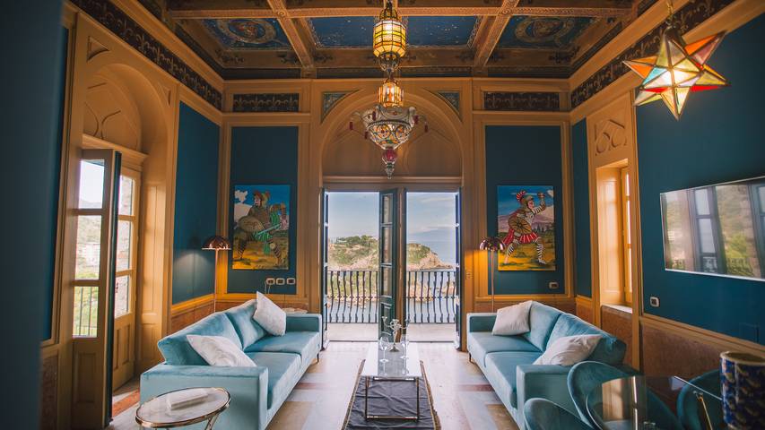 Villa pour 6 personnes, avec terrasse et vue, animaux acceptés à Taormina - 4