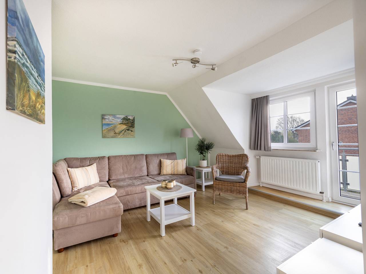 Ganze Ferienwohnung, Haus Antje - 2-Raum-Fewo Anke in Büsum, Nordseeküste