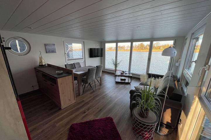 Hausboot für 4 Personen, mit Terrasse in Wangermeer - 4