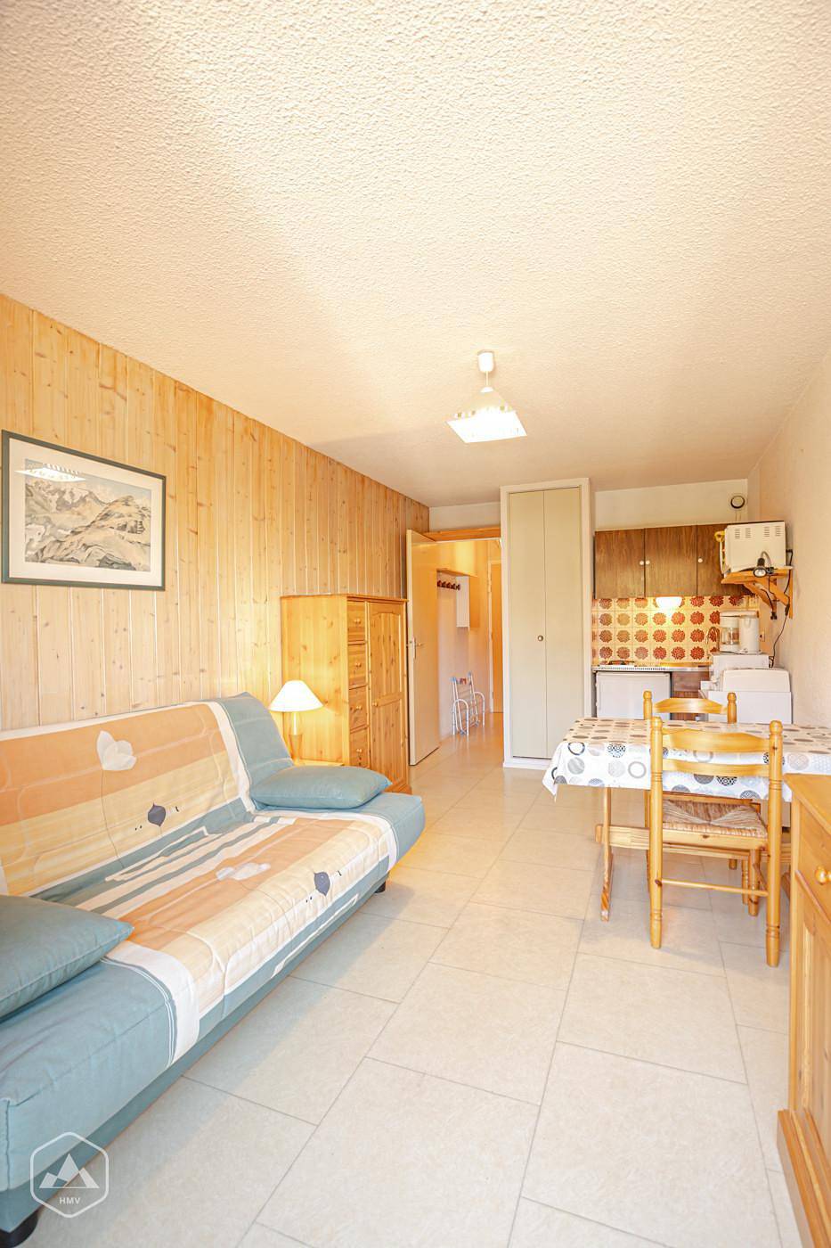 Studio entier, La Résidence les Sétives - Studio 2 personnes (19) in Aussois, Région de Saint-Jean-de-Maurienne