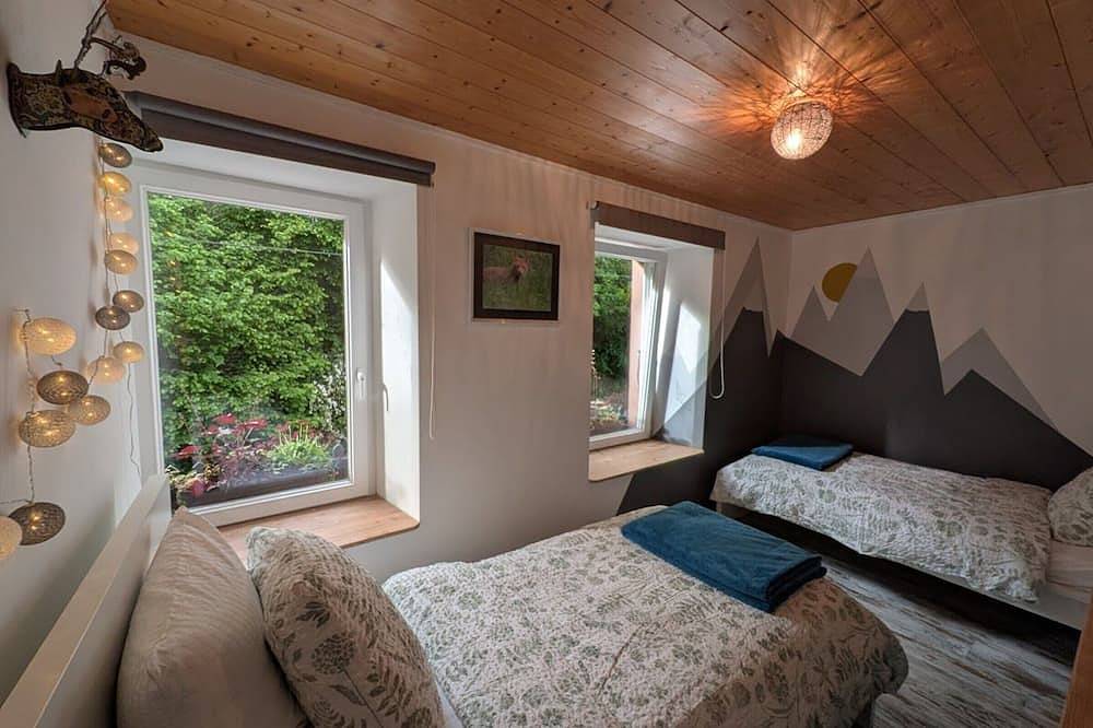 Gemütliches Ferienhaus mit Terrasse, Nähe Saint-Dié und Skipisten in Le Saulcy, Sankt Didel