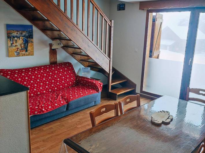 3-Zimmer-Chalet, La Joue du Loup, 8 Pers, Terrasse, Parkplatz in Le Dévoluy, Gap und Umgebung