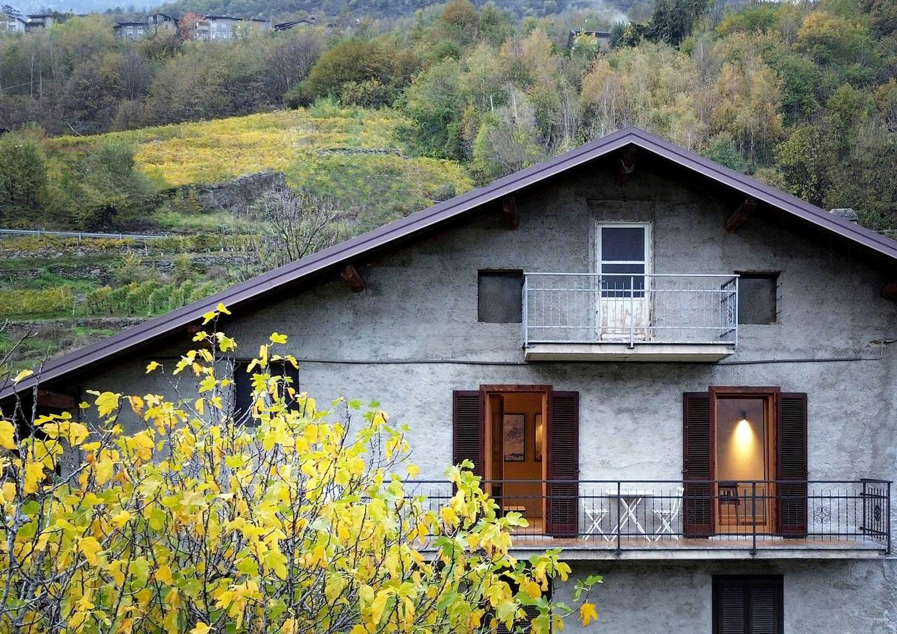 Maison avec double vue sur les Alpes près de Tirano in Gianoli, Teglio