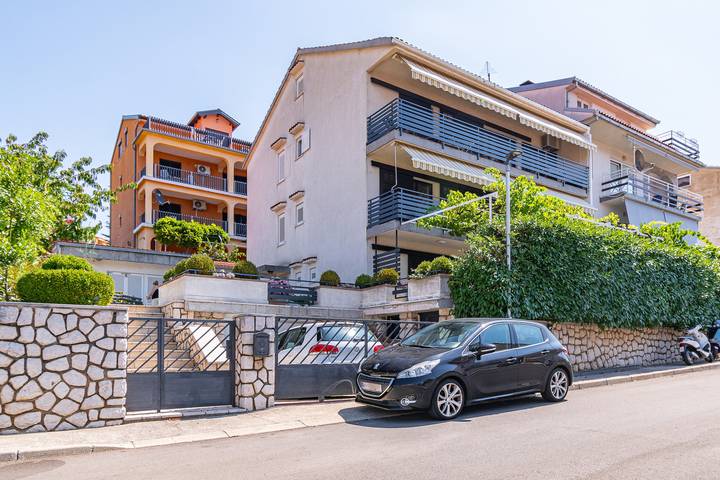 Vakantiewoning voor 4 personen, met balkon/terras in Crikvenica
