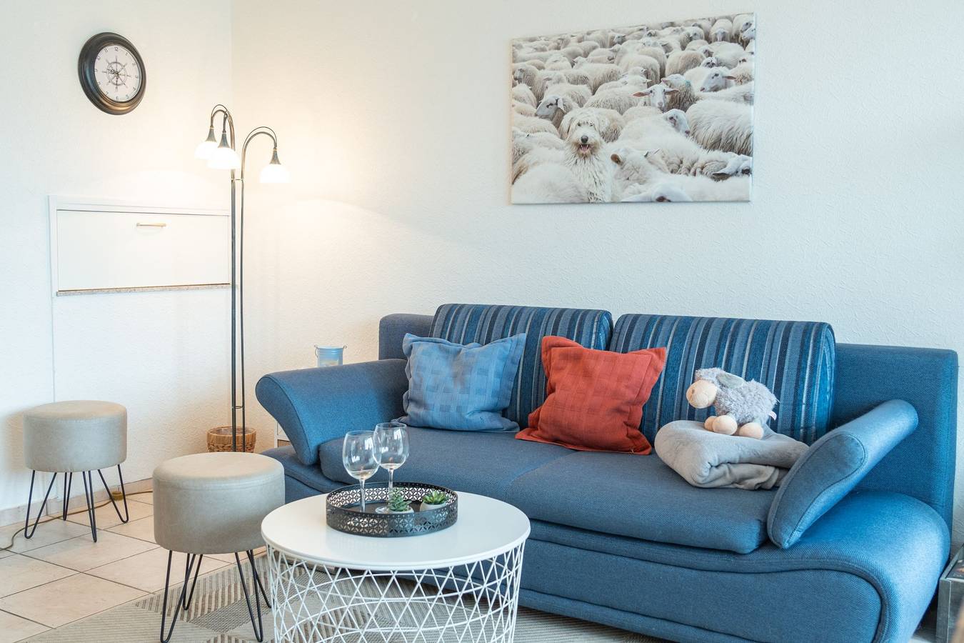 Ganze Ferienwohnung, Ferienwohnungen an der Nordsee - 2-Raum-Ferienwohnung Seekrabbe 302/003 in Büsum, Dithmarschen