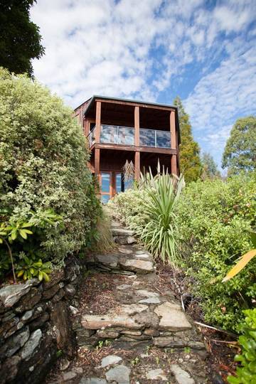 Gîte pour 2 personnes, avec jardin ainsi que vue sur le lac et vue à Wanaka