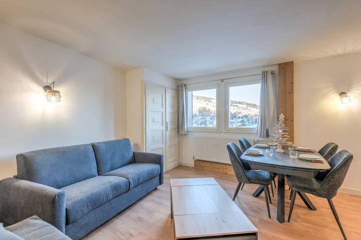 Appartement de vacances pour 4 personnes, adapté aux familles à Megève